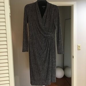 Ralph Lauren Faux Wrap Career Dress